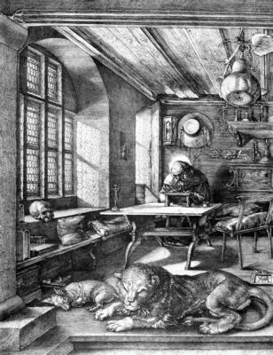 St. Jerome in His Study!  A Detailed Exploration of Dürer's Masterful Depiction of a Renaissance Scholar