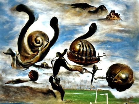 The Snail - Surrealist Exploration of Time and Transformation!